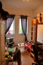 Kot Antwerpen. Kot, studio in Antwerpse studentenbuurt.